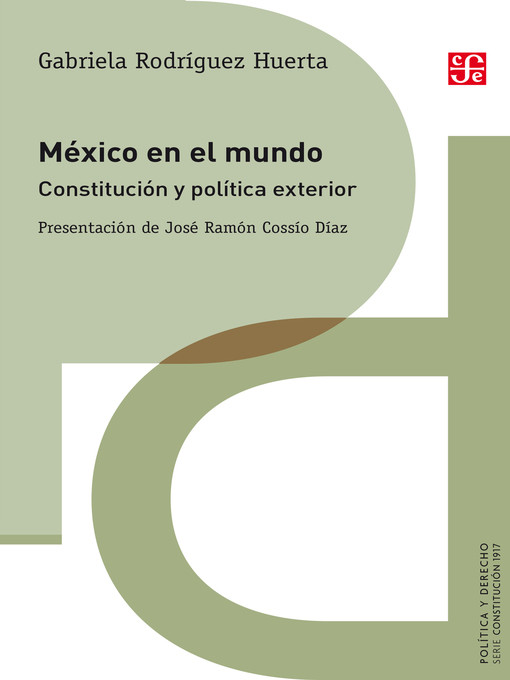 Title details for México en el mundo by Gabriela Rodríguez Huerta - Available